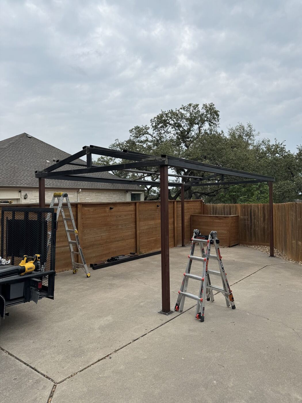 Steel Patio Pergola